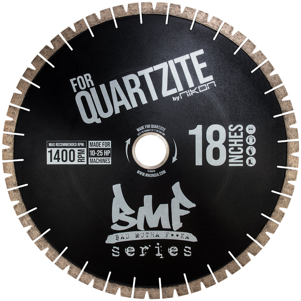 BMF QUARTZITE BRIDGE SAW BLADE - Detroitdiamontools