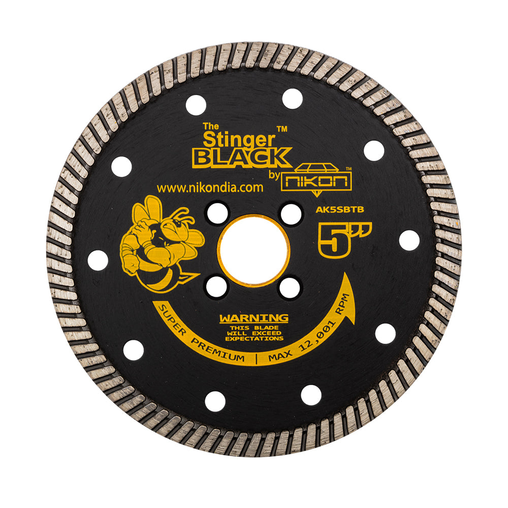 THE STINGER BLACK™ TURBO BLADE - Detroitdiamondtools