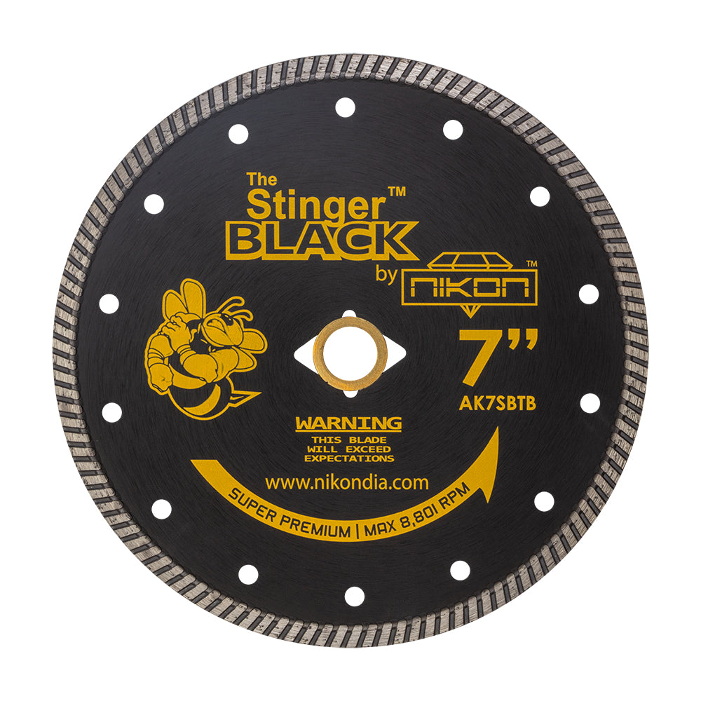 THE STINGER BLACK™ TURBO BLADE - Detroitdiamondtools