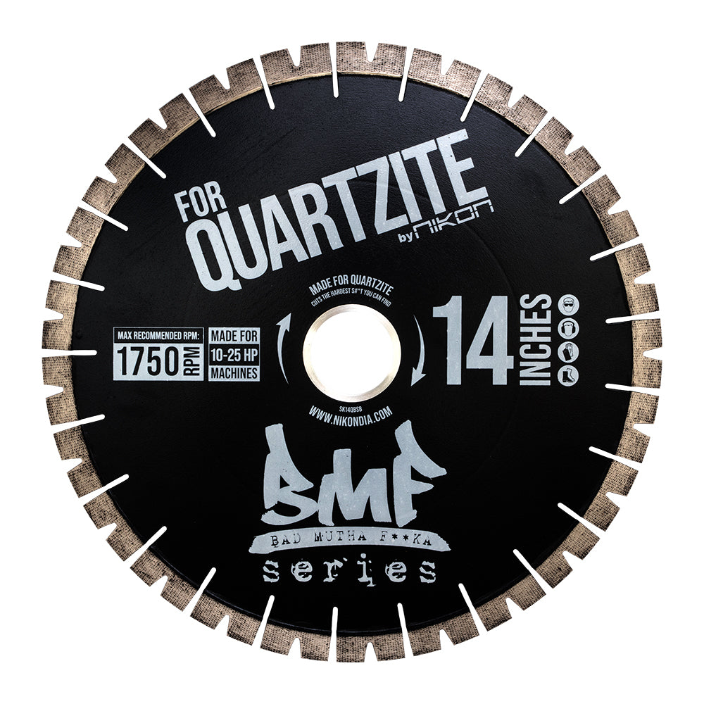 BMF QUARTZITE BRIDGE SAW BLADE - Detroitdiamontools