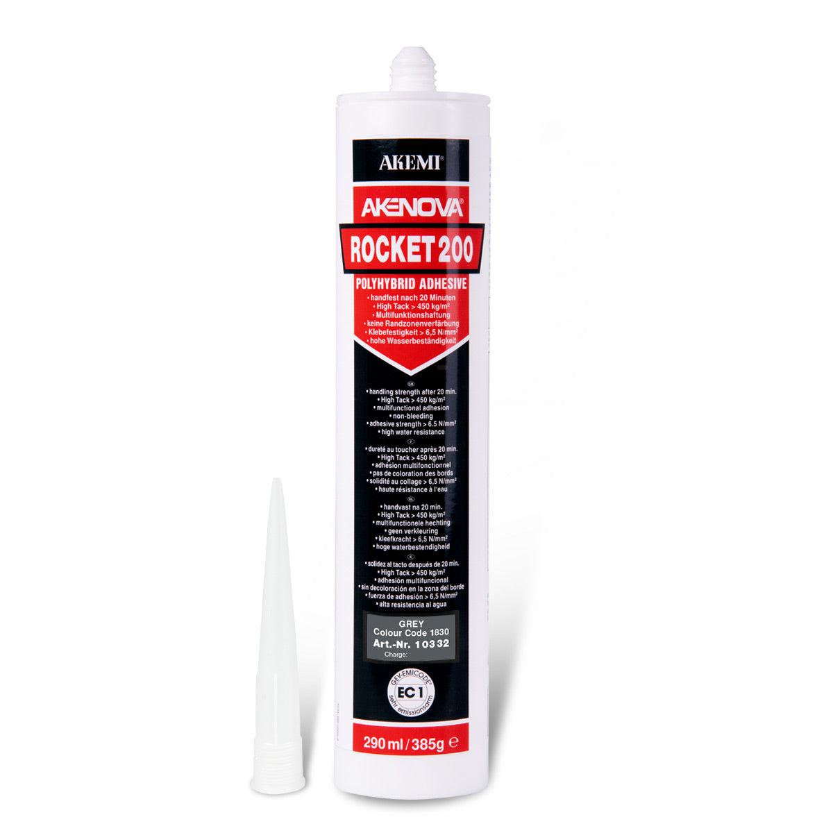 AKEMI AKENOVA ROCKET 200 - High Tack Adhesive - Detroitdiamondtools
