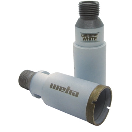 Weramic 1 3/8" CNC Porcelain Ceramic Core Bit 1/2 Gas Thread Weramic 1 3/8" CNC Porcelain Ceramic Core Bit 1/2 Gas Thread