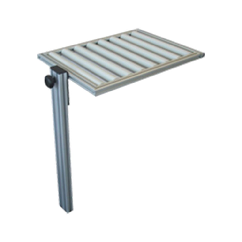 Alpha Black Belt Rail Saw 8-Rollers Side Table - Detroitdiamondtools