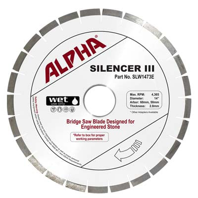 ALPHA SILENCER III FOR ENGINEERED STONE - Detroit_Diamond_Tools