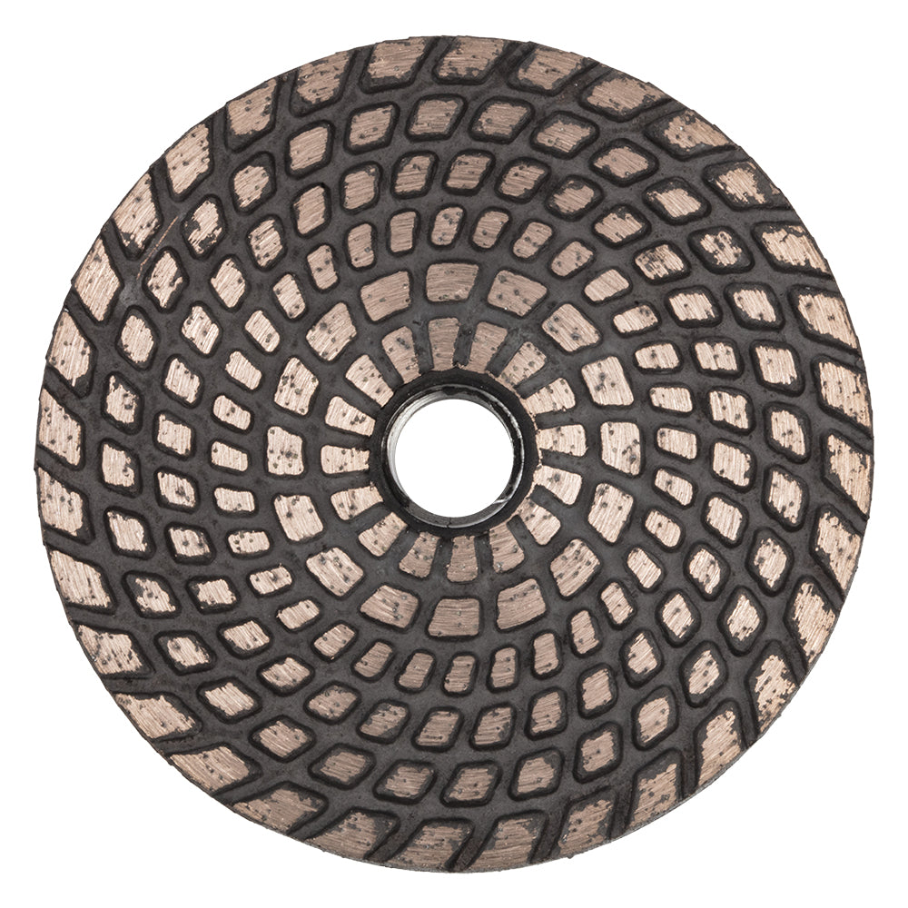 DDT 4" PROFLEX DIAMOND CUP – METAL BOND W/ RUBBER BACKER