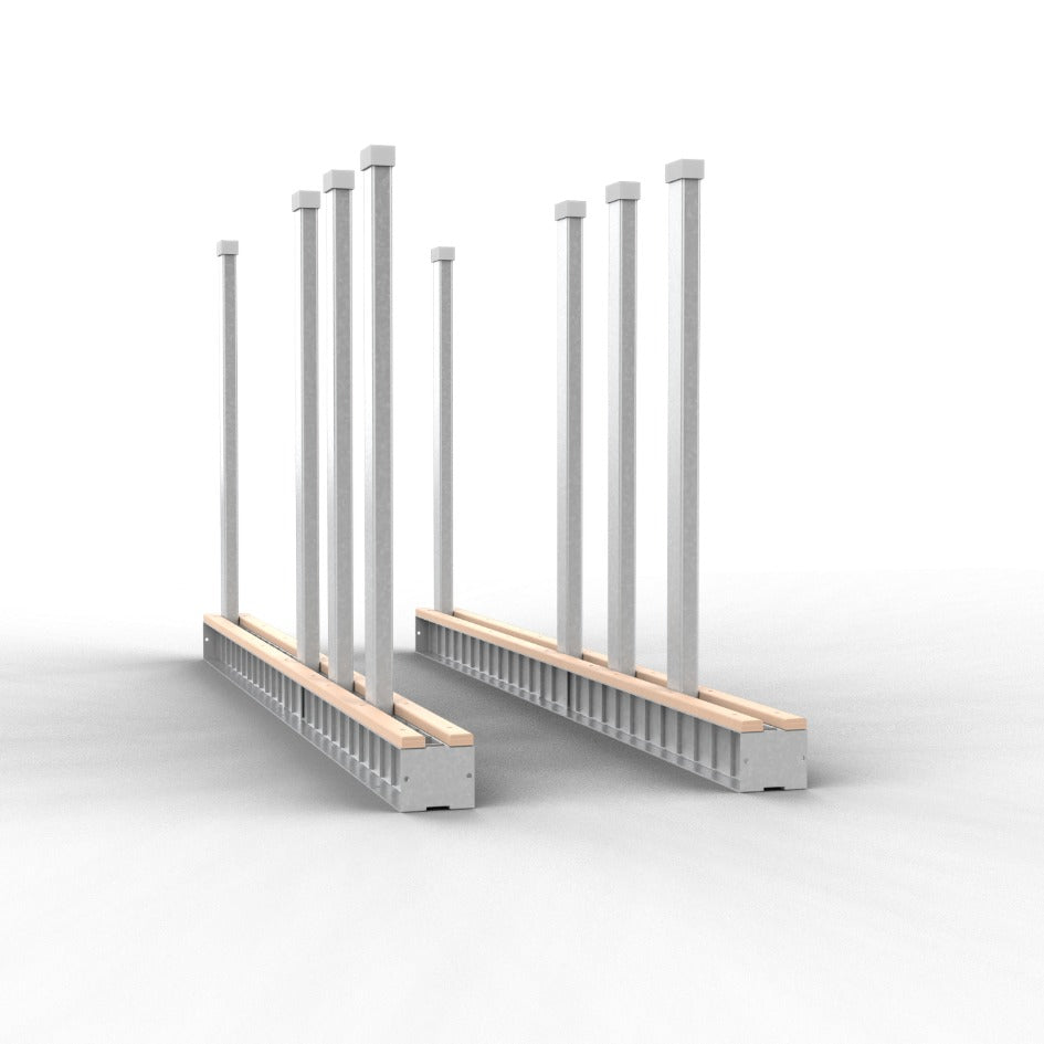 ABACO QLI UNIVERSAL SLAB RACK AQUSR010-PRO – HEAVY DUTY STONE STORAGE RACK (5,940 LBS CAPACITY)