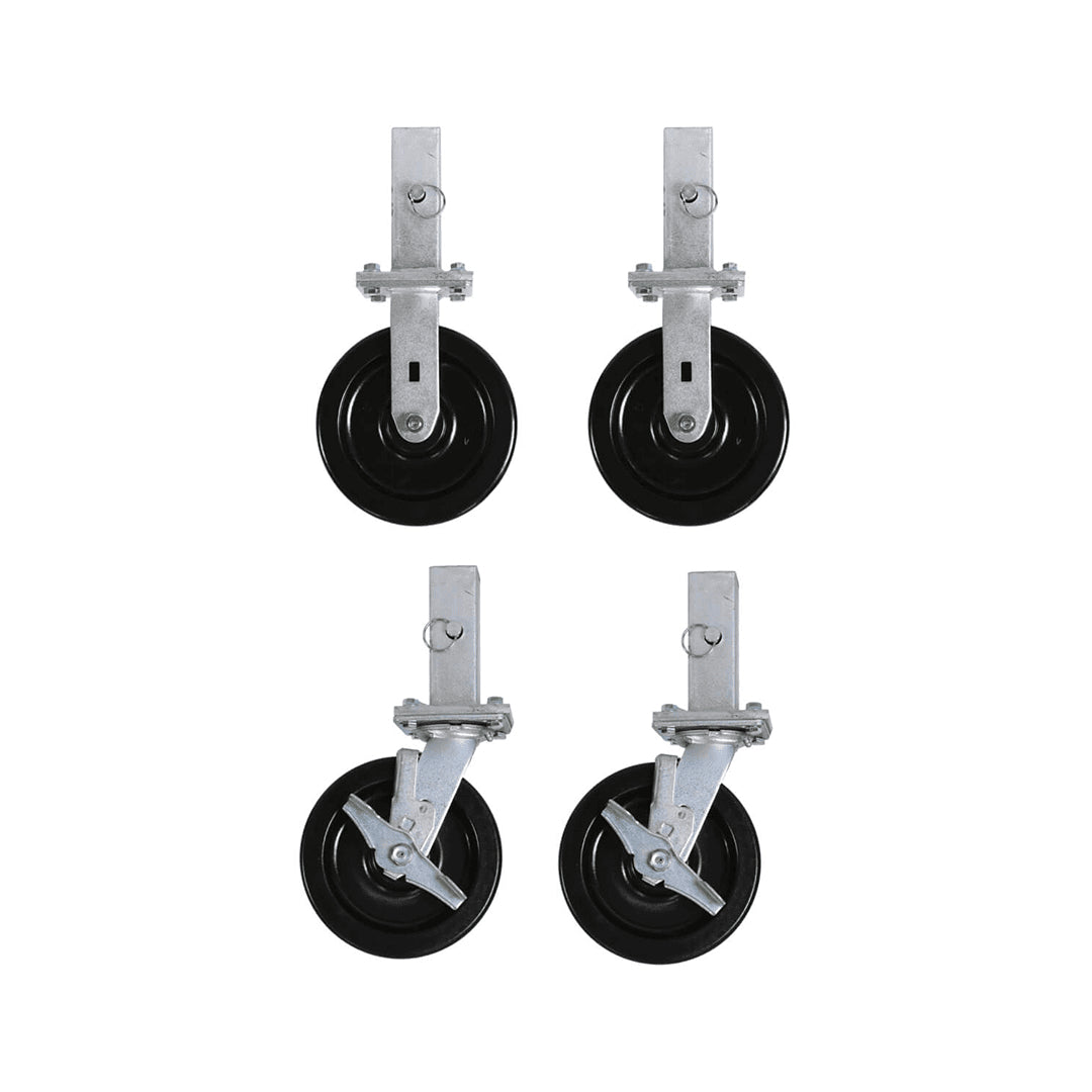 HEAVY-DUTY TRANSPORT RACK CASTER KIT - Detroitdiamondtools
