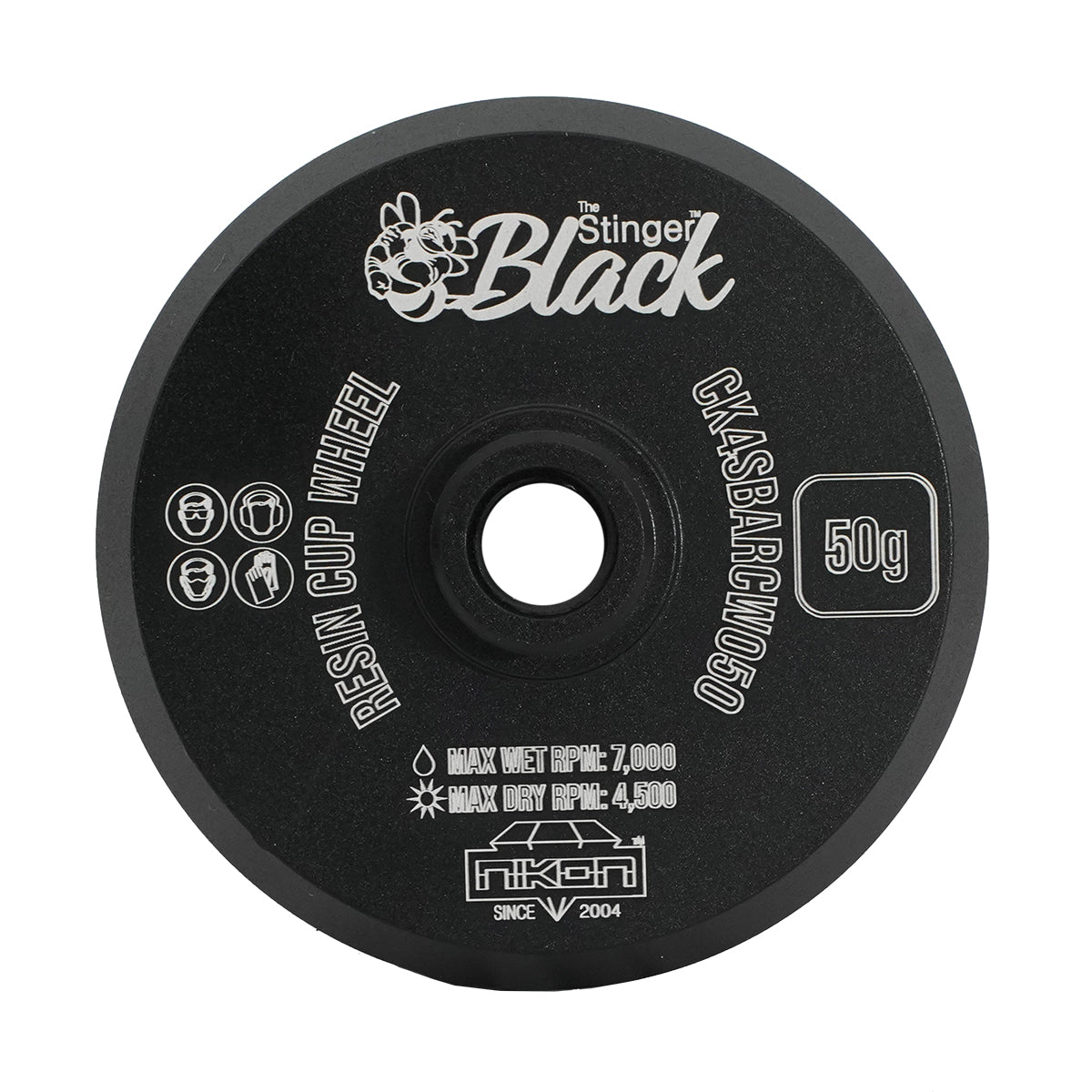 THE STINGER BLACK™ RESIN ALUMINUM CUP WHEELS - Detroitdiamondtools