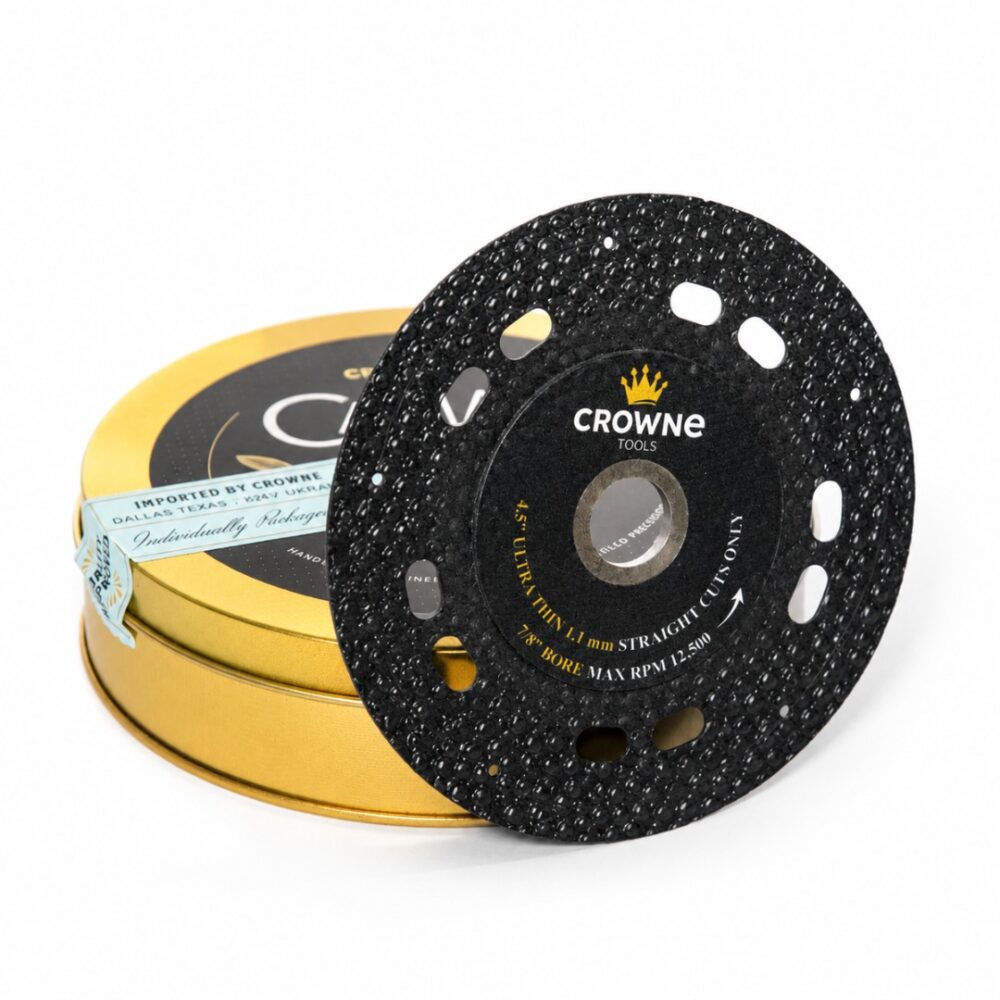 CROWNE TOOLS CAVIAR 4.5" ULTRA-THIN PRECISION DIAMOND BLADE