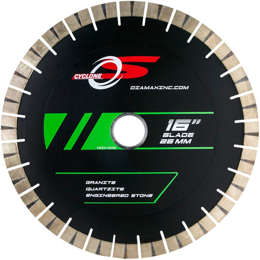 CYCLONE S SILENT CORE REINFORCED BLADE - Detroitdiamondtools
