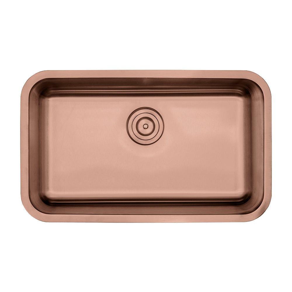 28" STAINLESS STEEL SINGLE BOWL KITCHEN SINK - Detroitdiamondtools