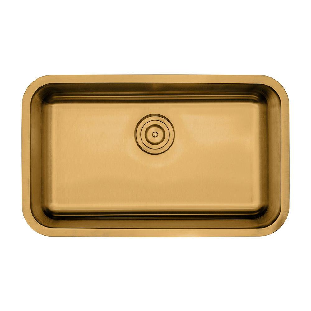 28" STAINLESS STEEL SINGLE BOWL KITCHEN SINK - Detroitdiamondtools