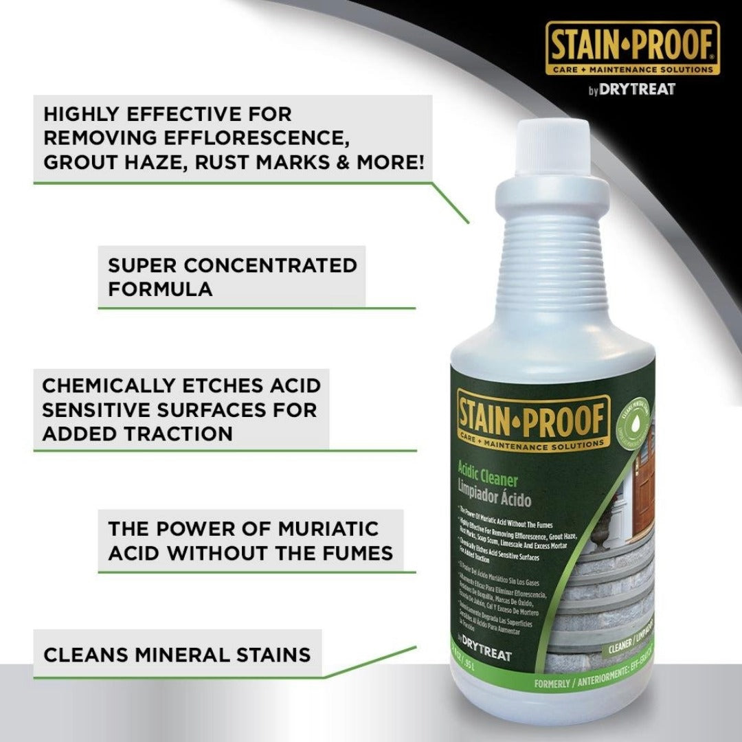 STAIN-PROOF® ACIDIC CLEANER (FORMERLY EFF-ERAYZA™)
