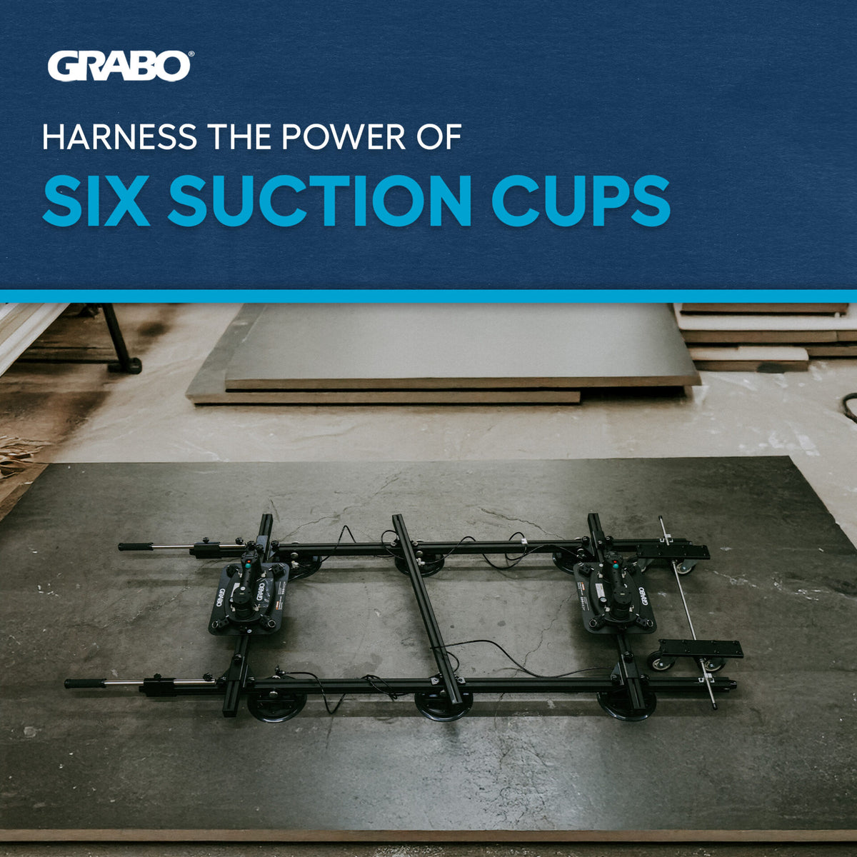 GRABO PANEL PRO™ LARGE FORMAT PANEL TRANSPORT SYSTEM