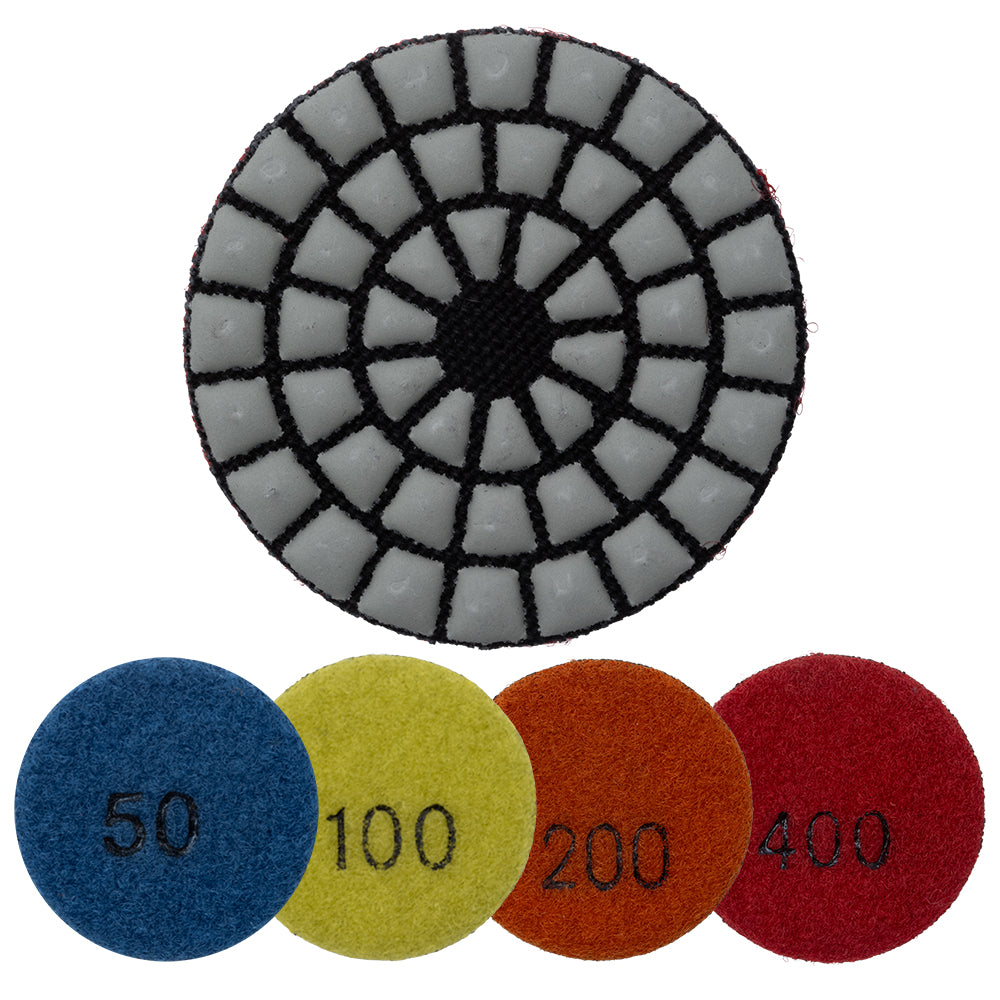 DDT 2″ PREMIUM DRY DIAMOND POLISHING PADS