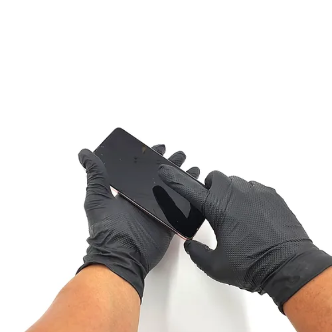 BLACK NITRILE GLOVES 10mil - Detroitdiamondtools