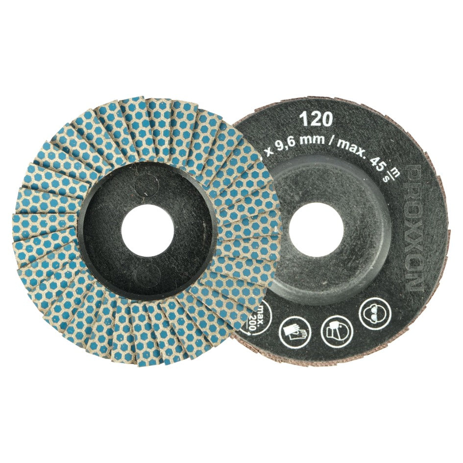 PROXXON INC DIAMOND-COATED FLAP DISCS FOR LHW/E AND LHW/A PACK OF 2