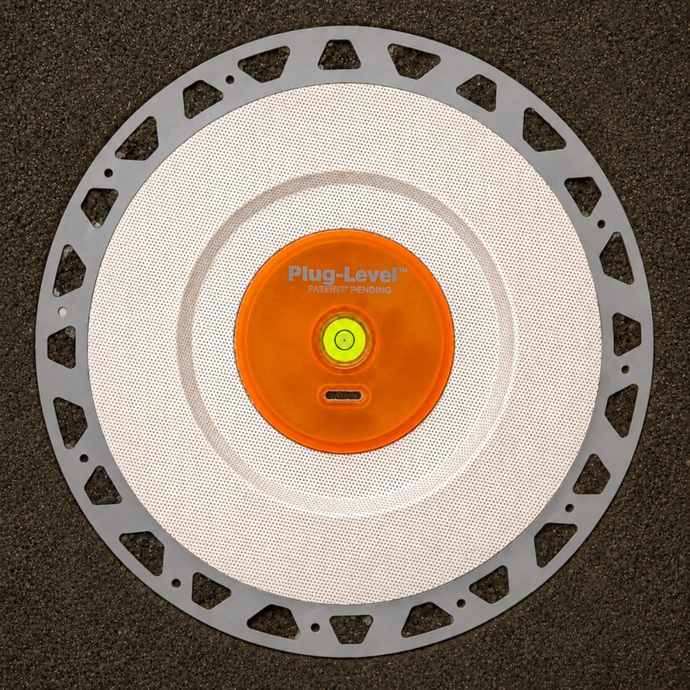 CROWNE TOOLS PLUG-LEVEL™ SHOWER DRAIN PLUG & LEVEL