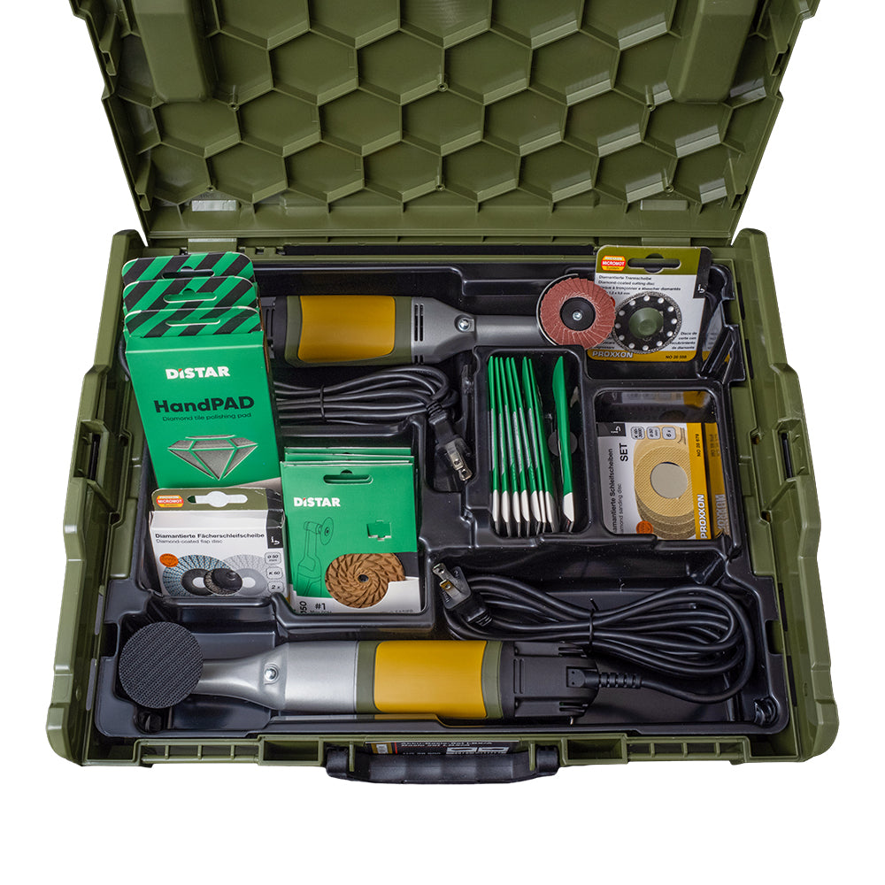 PROXXON X DISTAR ELECTRIC KIT – PROFESSIONAL TOOL SET