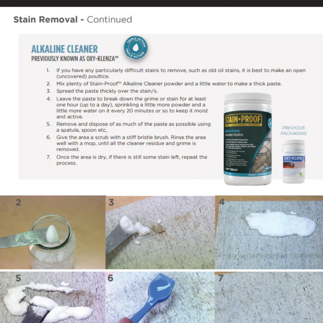 STAIN-PROOF® Alkaline Cleaner - detroitdiamondtools