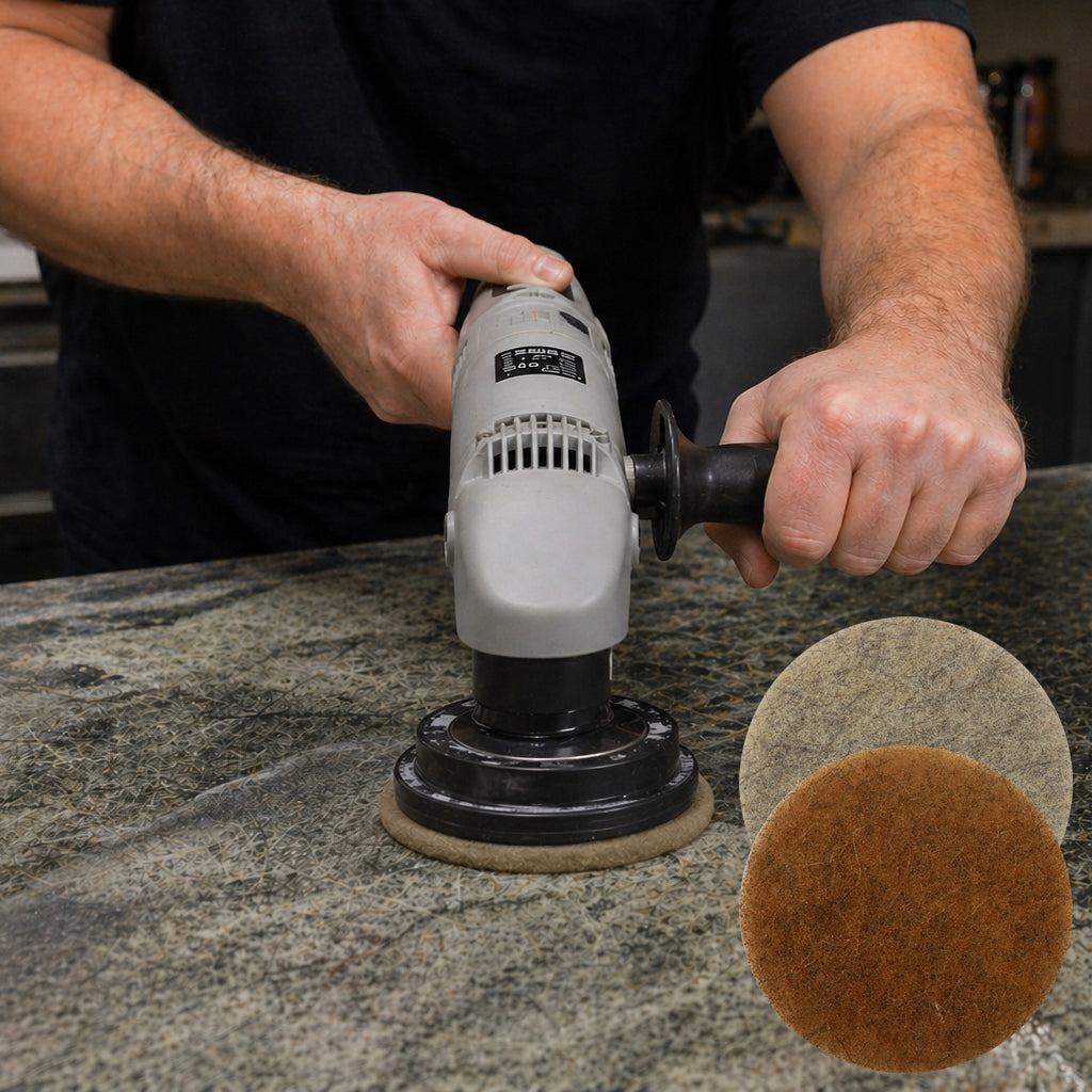 STONE MAINTENANCE 7" DIAMOND IMPREGNATED POLISHING PADS