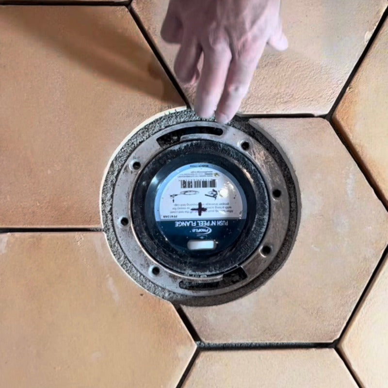 TILE BULLSEYE™ – MULTI-SIZE TILE DRILLING TEMPLATE & GUIDE FOR PRECISION TILE HOLES