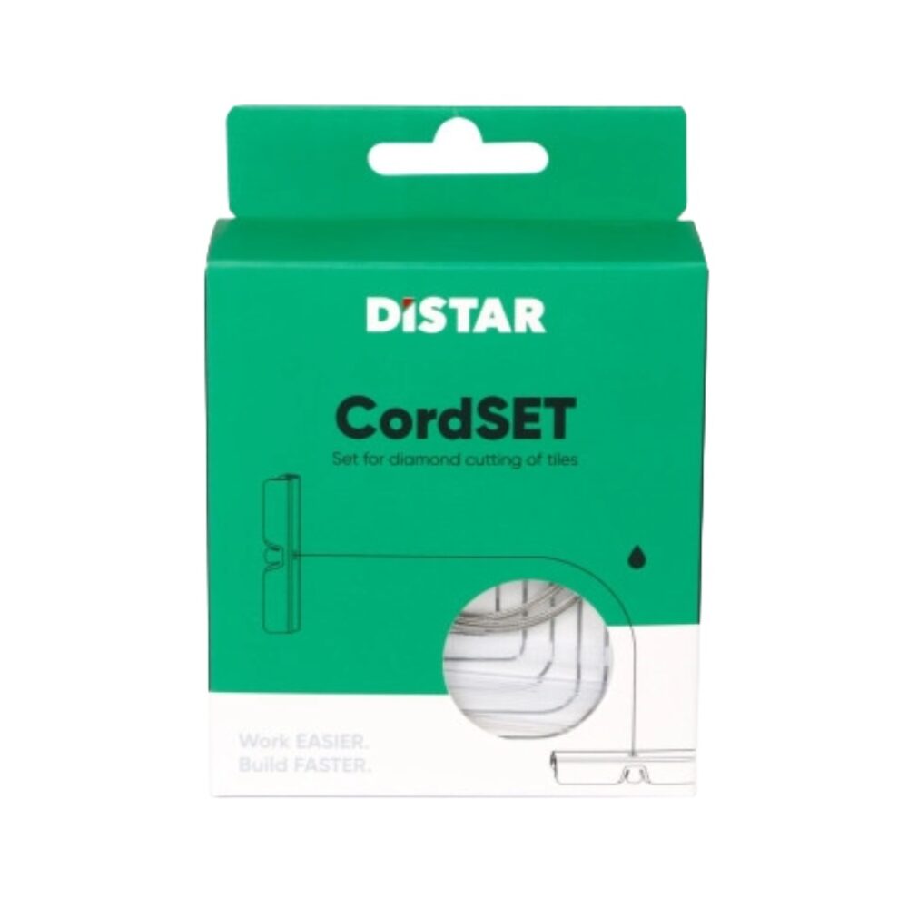 DISTAR CORDSET DIAMOND WIRE RADIUS CUTTING KIT FOR PORCELAIN TILE