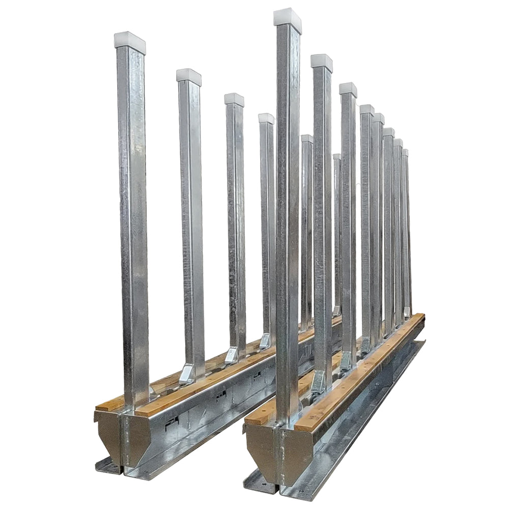 WEHA 10' HEAVY-DUTY SLAB STORAGE RACK – 5.5 TON CAPACITY
