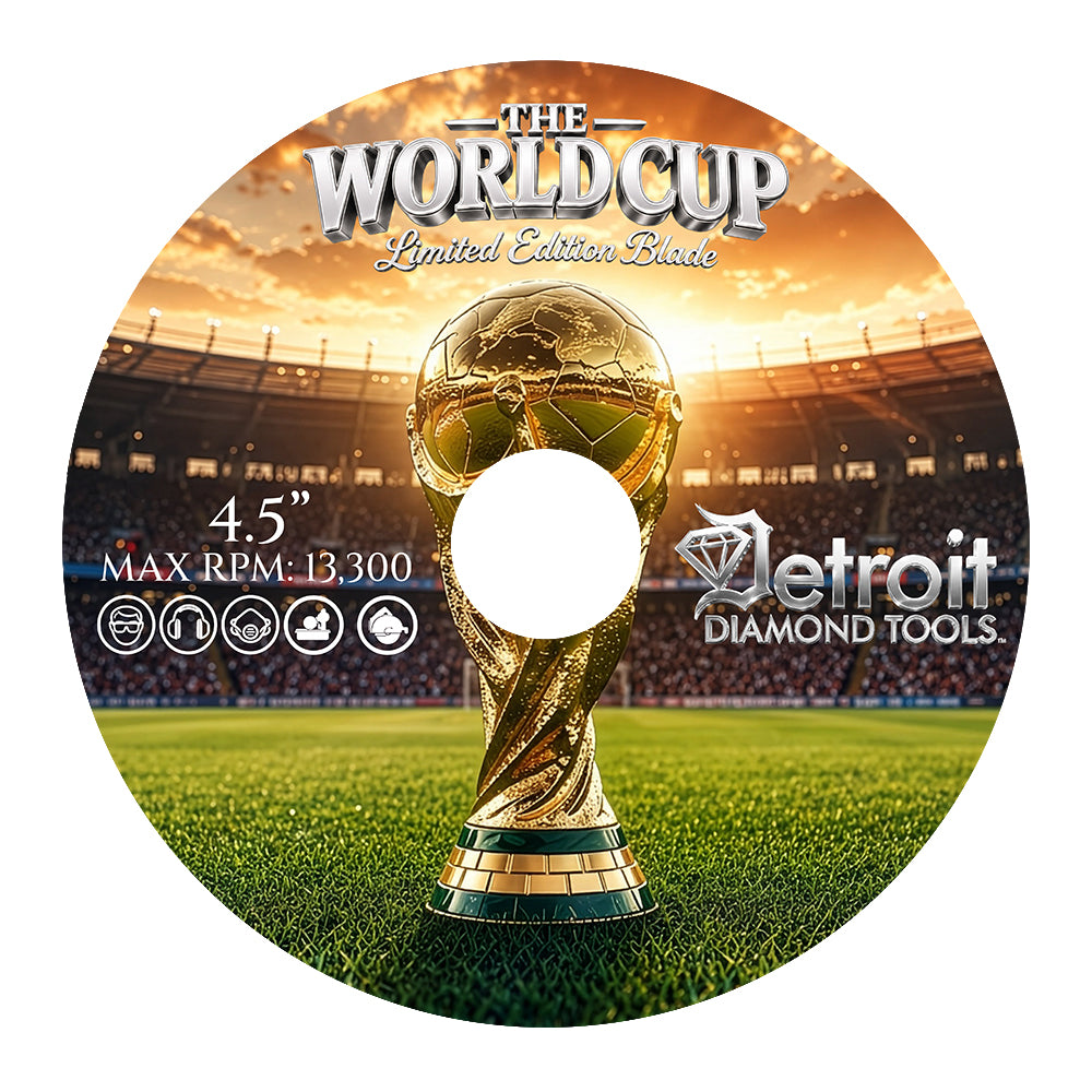 WORLD CUP LIMITED EDITION ELECTROPLATED BLADE