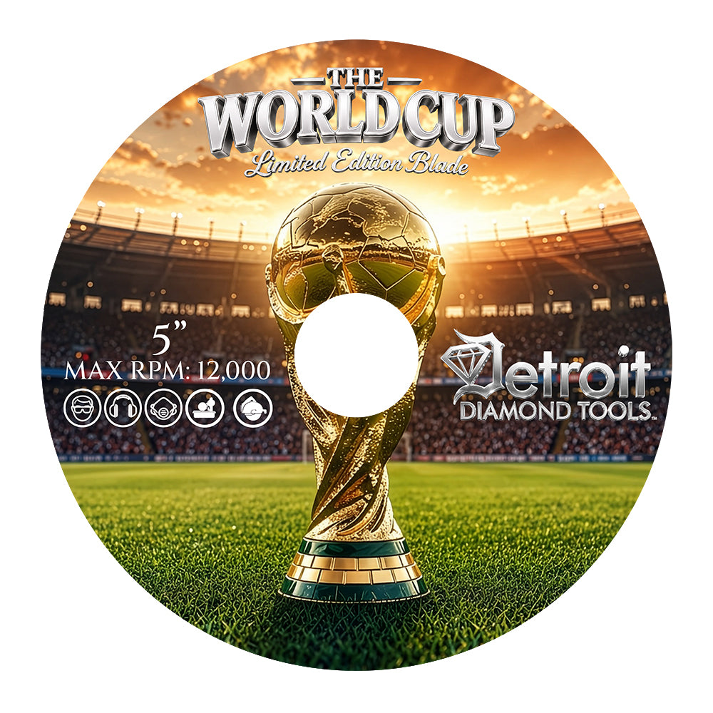 WORLD CUP LIMITED EDITION ELECTROPLATED BLADE