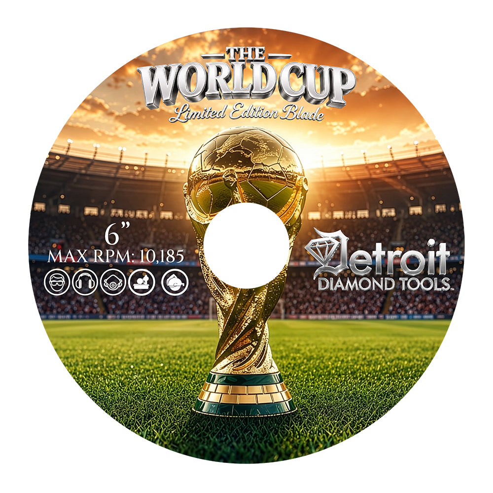 WORLD CUP LIMITED EDITION ELECTROPLATED BLADE