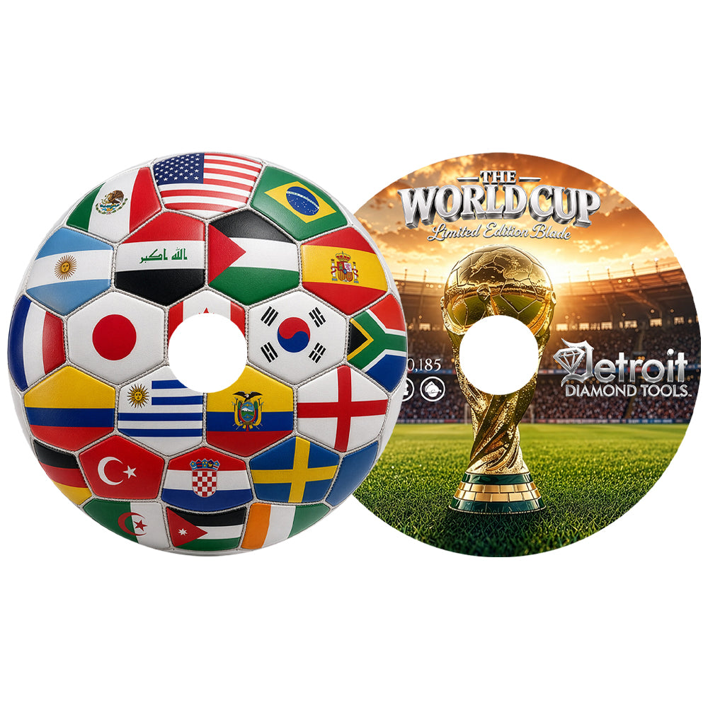 WORLD CUP LIMITED EDITION ELECTROPLATED BLADE