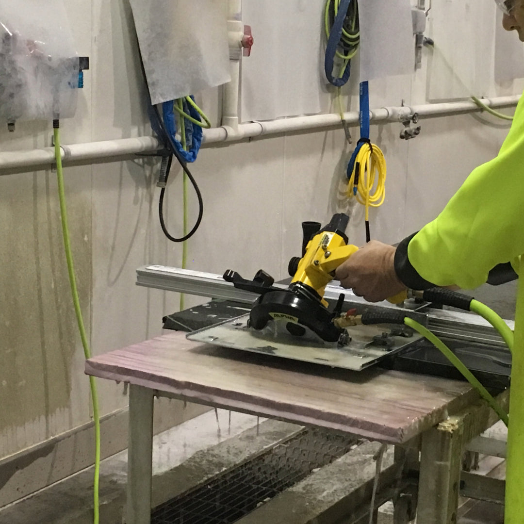 ALPHA PSC-150 PNEUMATIC STONE CUTTER 6" - Detroitdiamondtools