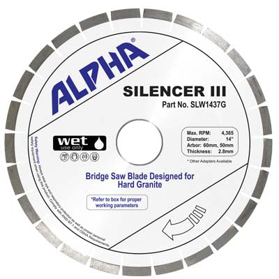 ALPHA SILENCER III FOR GRANITE - Detroitdiamondtools