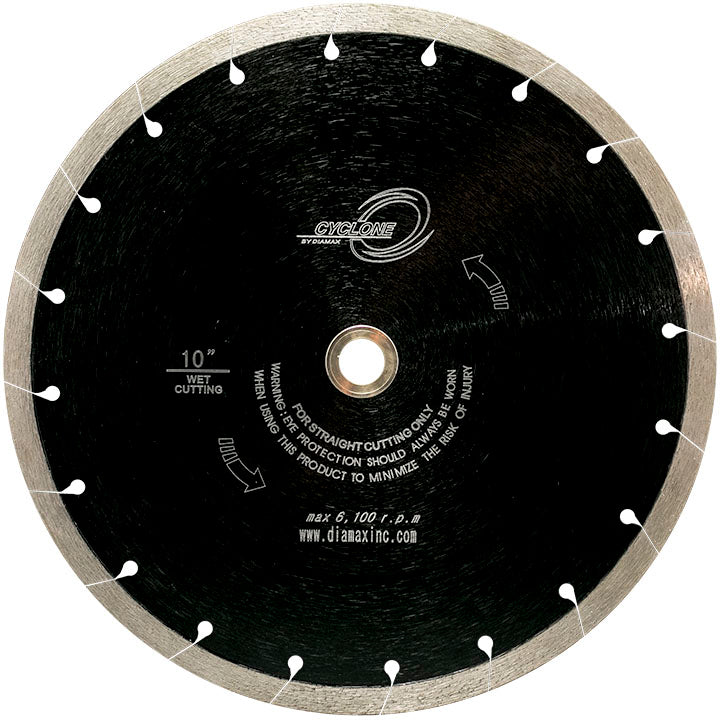 Cyclone Continuous Rim Blade - Detroitdiamondtools