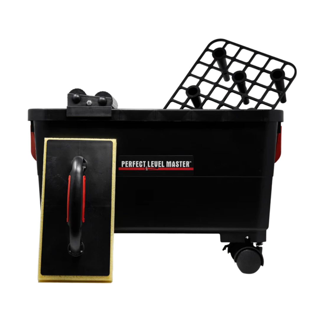 PERFECT LEVEL MASTERS GROUT WASH BUCKET KIT - 2 ROLLS SET W/HYDRO SPONG - detroit diamond tools