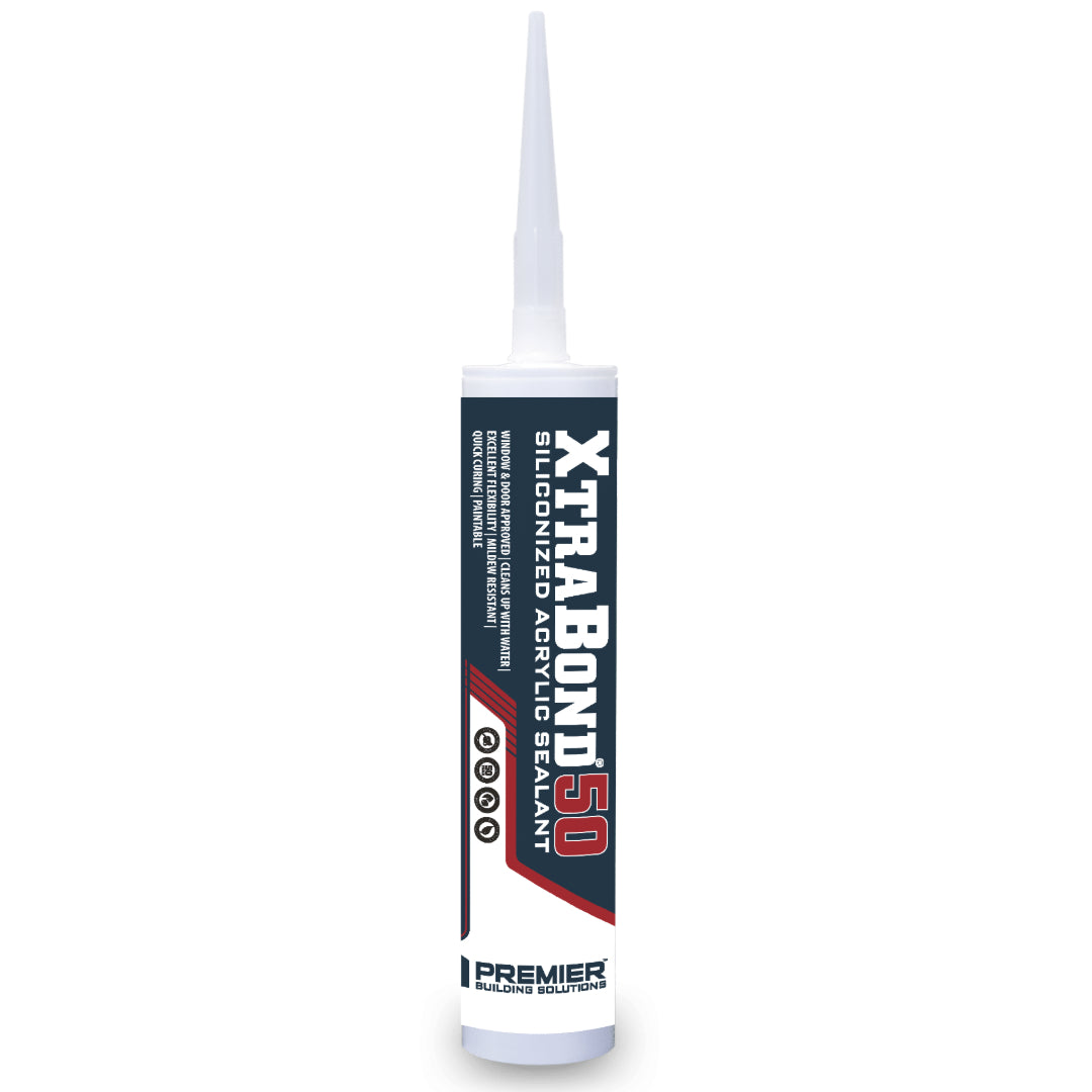 XTRABOND 50 SILICONIZED ACRYLIC SEALANT - PREMIER BULIDING SOLUTIONS - DETROITDIAMONDTOOLS
