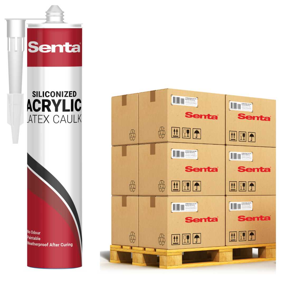 SENTA SILICONIZED ACRYLIC LATEX CAULK - Detroitdiamondtools
