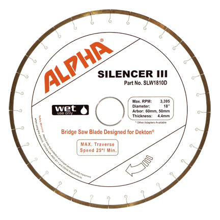 ALPHA SILENCER III FOR DEKTON® - detroitdiamondtools