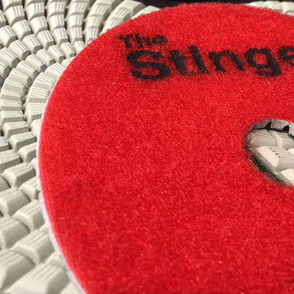 THE STINGER™ 3 STEP ES WET POLISHING PADS - Detroitdiamondtools