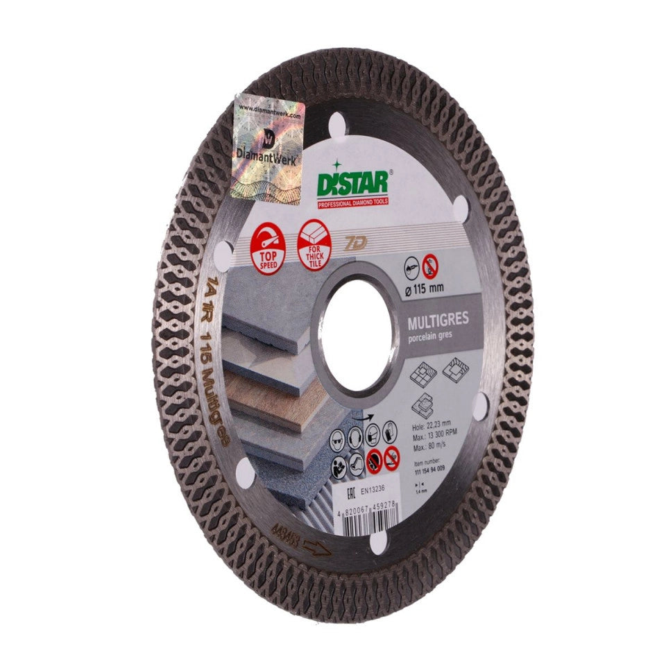 DiSTAR MULTIGRES 1A1R DIAMOND CUTTING BLADE