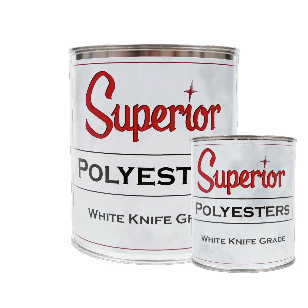 SUPERIOR POLYESTERS WHITE KNIFE GRADE - Detroitdiamondtools