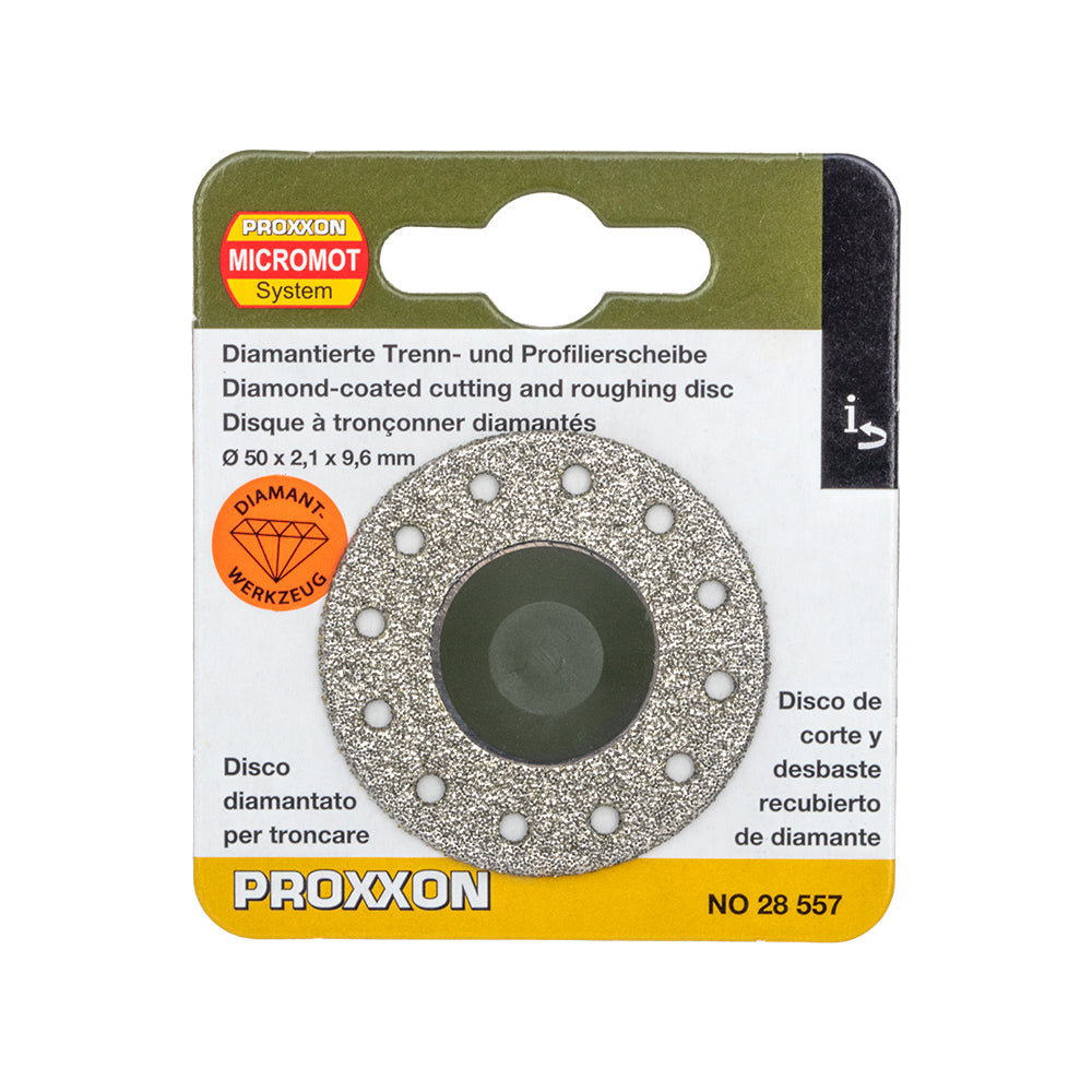 PROXXON Inc. Diamond-coated cutting and roughing disc