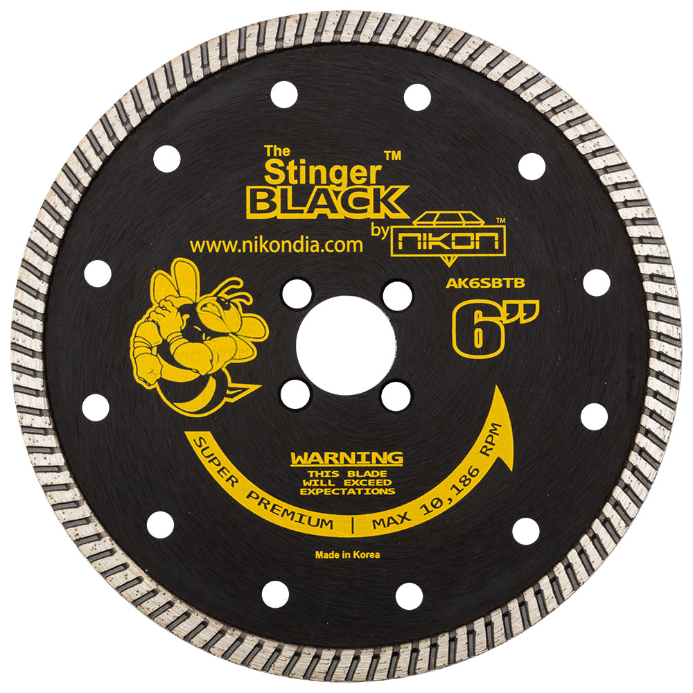 THE STINGER BLACK™ TURBO BLADE - Detroitdiamondtools