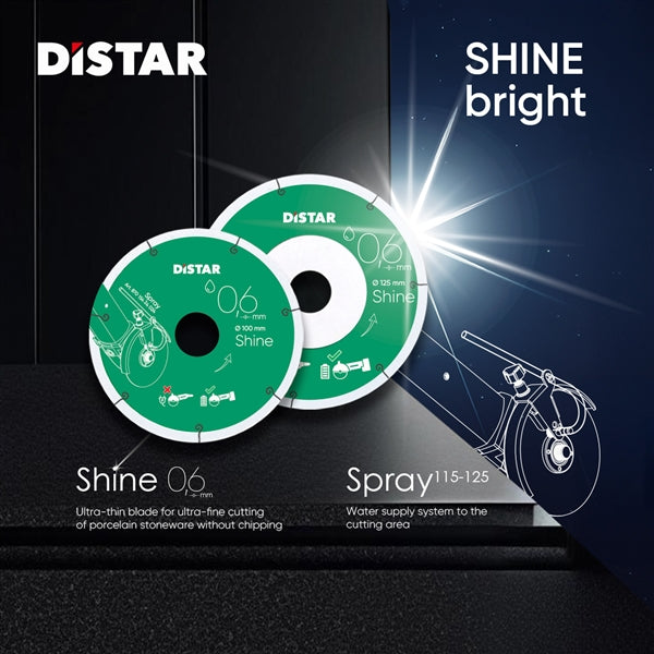 DISTAR SHINE 5" ULTRA-THIN PORCELAIN DIAMOND BLADE