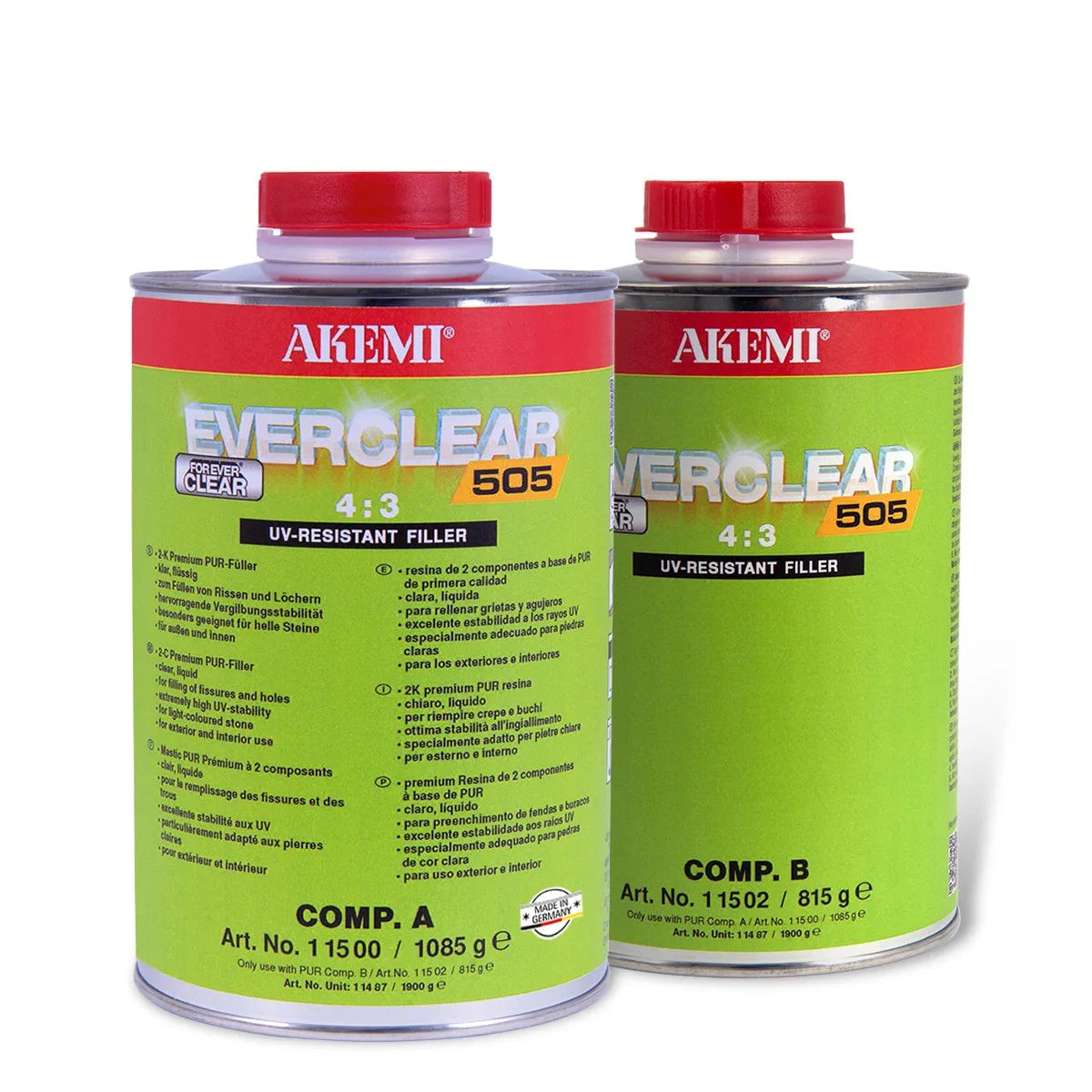 AKEMI EVERCLEAR 505 FLOWING 1:1 EPOXY -detroitdiamond