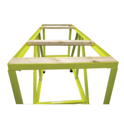 WEHA COUNTER TOP WORK TABLE – STONE FABRICATION TABLE WITH SWIVEL CASTERS - Detroitdiamondtools