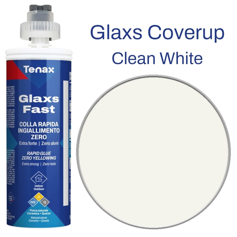 1RGLAXSCCLEANWHITE - TENAX GLAXS CLEAN WHITE 215 ML 2:1