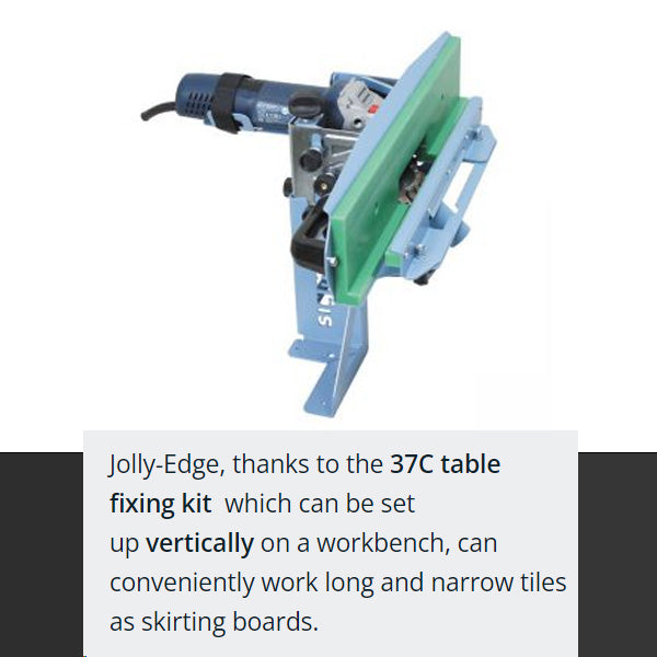 SIGMA MOUNTING KIT FOR JOLLY EDGE – PERFECT STABILITY FOR PRECISE TILE EDGE PROCESSING