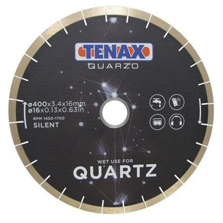 TENAX 16" QUARTZ DIAMOND BLADE - Detroitdiamondtools